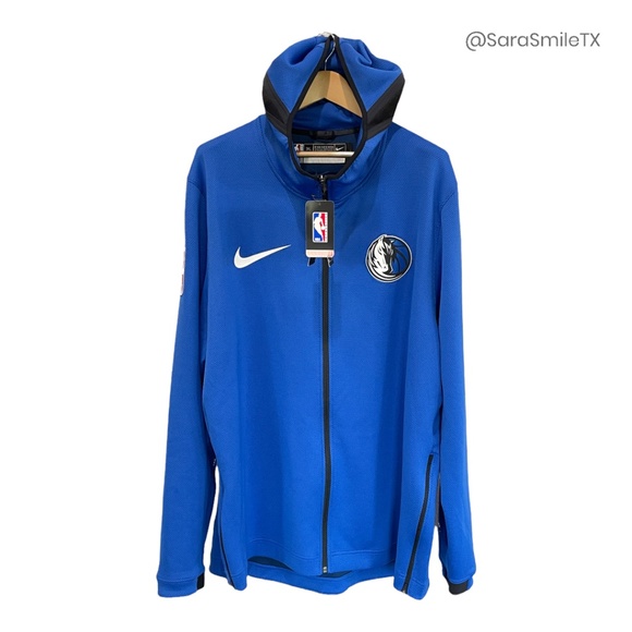 DALLAS MAVERICKS Official Team Warmup Jacket - From Dirk's Last Home Game - NWT - Picture 3 of 16